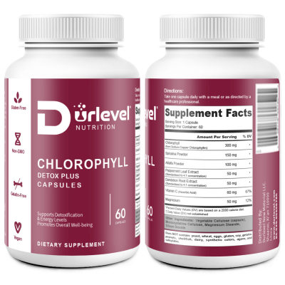 Chlorophyll Detox Plus Dietary Supplement